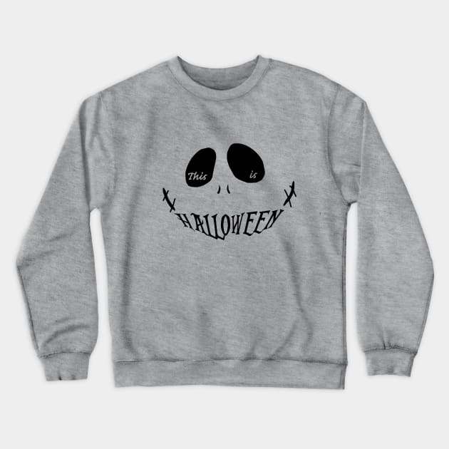 This is Halloween Crewneck Sweatshirt by Frypie